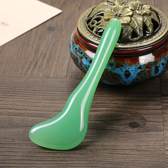 Πέτρα Προσώπου Χαλαζία Μασάζ Προσώπου Massage Stone Gua Sha R1121