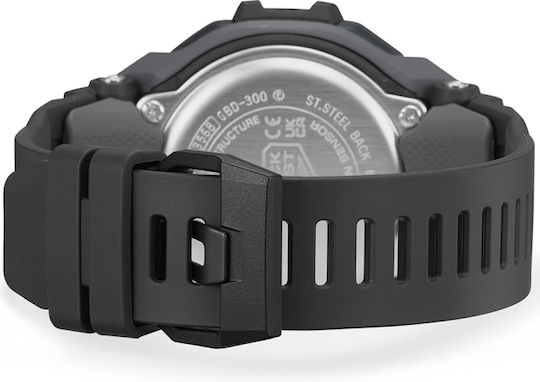 Casio G-Shock GBD-300-1 49mm Smartwatch (Μαύρο)