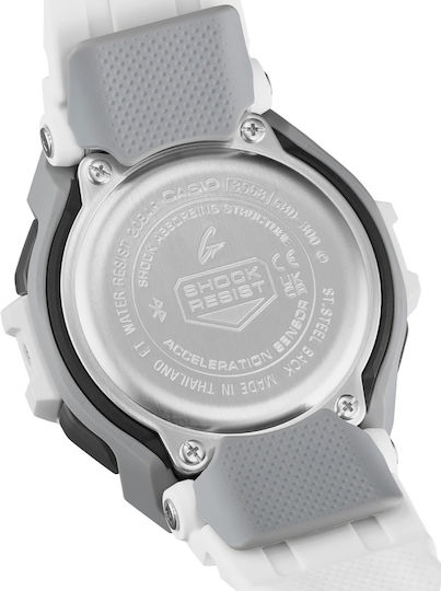 Casio G-Shock GBD-300-7 49mm Smartwatch Waterproof Alb