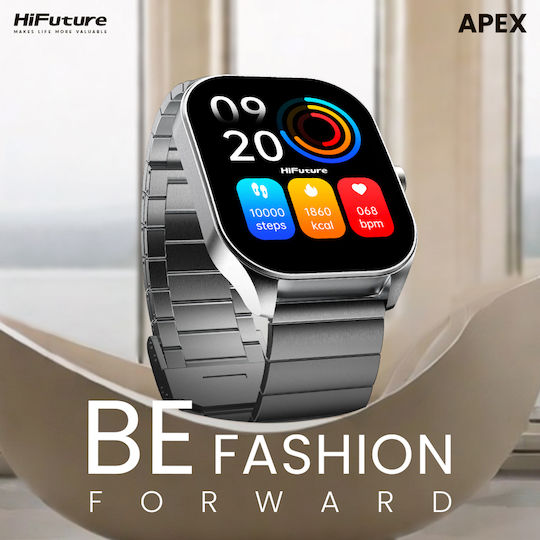 HiFuture FutureFit APEX Smartwatch (Argintiu)