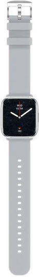 MyPhone Pastel 36mm Smartwatch (Ασημί)