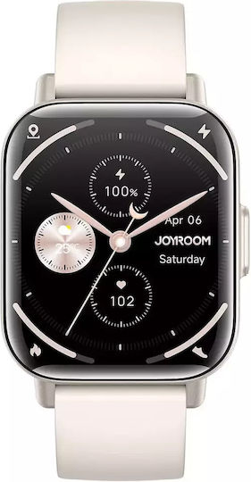 Joyroom JR-FT3S Smartwatch με Παλμογράφο (Titanium)