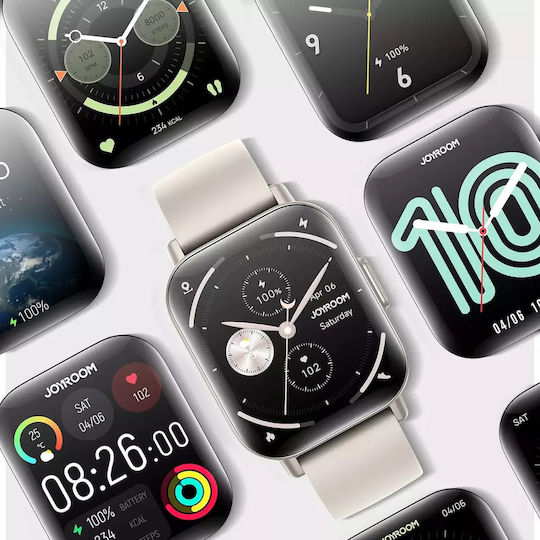Joyroom JR-FT3S Smartwatch με Παλμογράφο (Titanium)