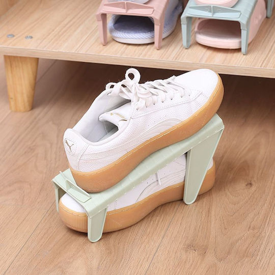 Kunststoff Schuhbox Aufhängen In Grün Farbe