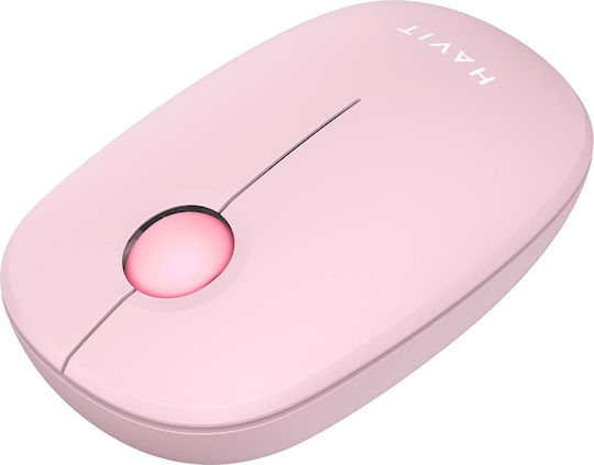 Havit MS57GT Ασύρματο Ποντίκι Ροζ