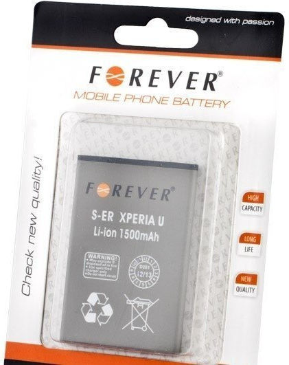 Forever Kompatibler Ersatzakku 1500mAh für Xperia U