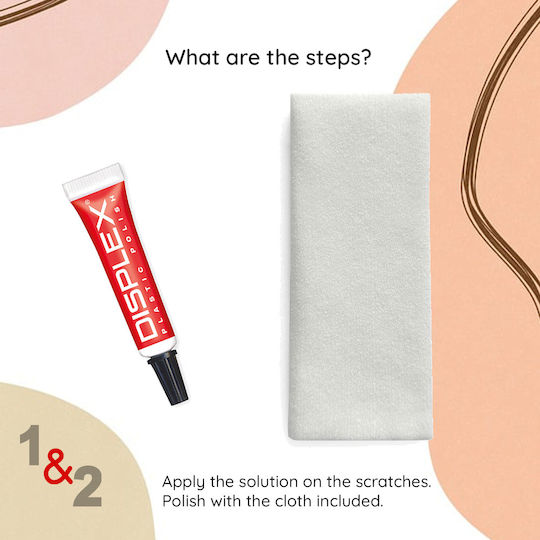 Displex Plastic Polish Scratch Remover Κόλλα για Service Κινητών