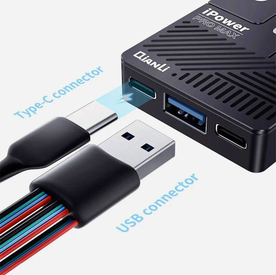 Qianli Ipower Pro Max 7th Generation Καλώδια Εξωτερικής Τροφοδοσίας Κινητών Iphone Σειρές 6-14 Pro Max