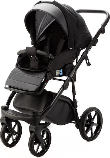 Adamex Nola Standard Ρυθμιζόμενο Καρότσι 2 σε 1 Μαύρο 14.8kg