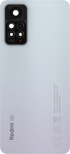 Xiaomi Κапак за замяна на батерията Бял за XIAOMI Redmi Note 11 Pro.