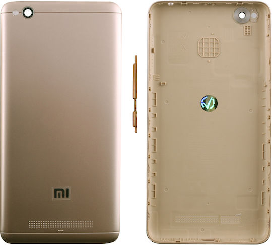 Κапак за замяна на батерията Златист за Redmi 4a