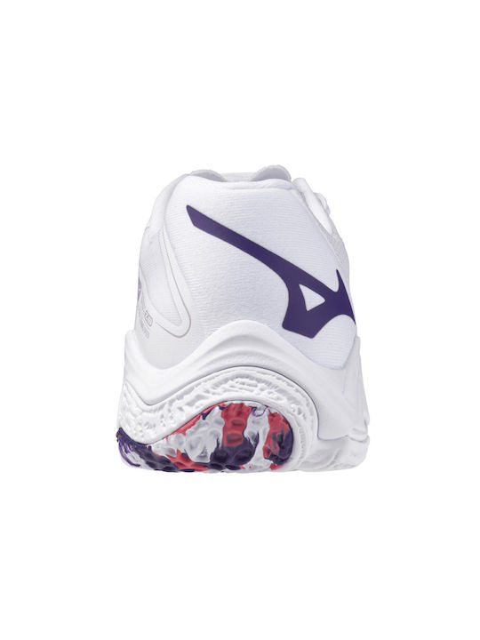 Wave Lightning Z8 Sport Shoes Volleyball White / Violet