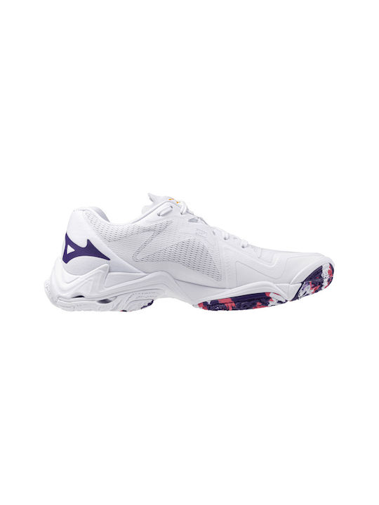 Wave Lightning Z8 Sport Shoes Volleyball White / Violet