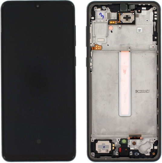Screen with Touch Mechanism and Frame for Samsung Galaxy A33 5G (Black)