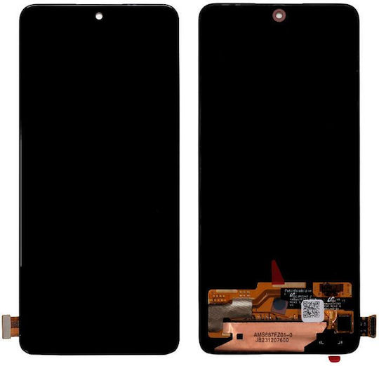 Οθόνη mit Touch-Mechanismus für Xiaomi Redmi Note 13 4G (Schwarz)
