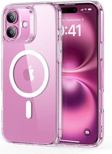 ESR Classic Hybrid Halolock Back Cover Σιλικόνης Διάφανο (iPhone 16 Plus)