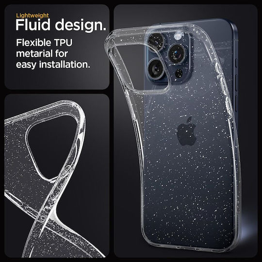 Techsuit Sparkleskin Back Cover Transparent (iPhone 16 Plus)