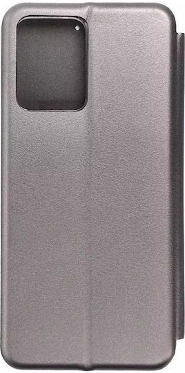 Techwave Curved Book Synthetic Leather Gray (Redmi Note 12 5G)