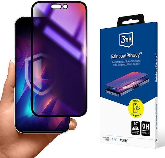 3MK Privacy Tempered Glass (iPhone 16 Pro)