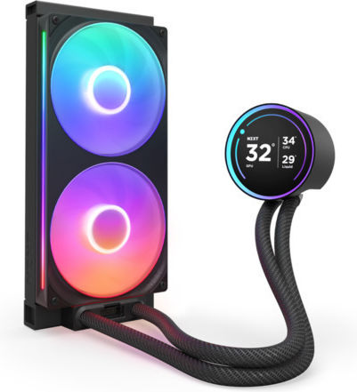 NZXT Kraken Elite 280 RGB V2 v2 Υδρόψυξη AIO CPU με 2 Ανεμιστήρες 140mm