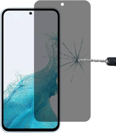 3D 0.3мм Пълно лепило Поверителност Закалено стъкло за цялото лице Черен (Samsung Galaxy A16 5G)