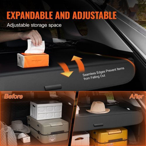 Vevor Foldable Cargo Cover Honda CR-V 2023-2024 Yckssshcgycklj727v0