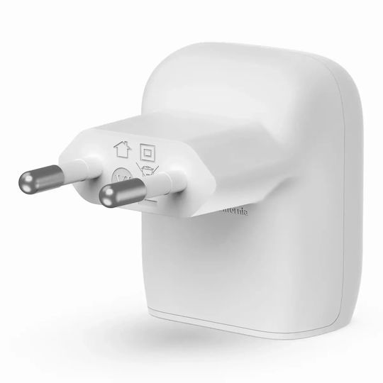 Belkin Charger with USB-C Port and Cable USB-C - USB-C 20W Power Delivery Whites (WCA006VF1MWH-B6)