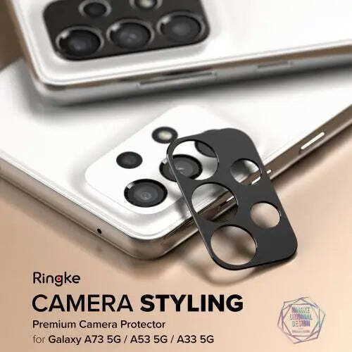 Ringke Styling Cover Προστασία Κάμερας Μεταλλικό Πλαίσιο Μαύρο για το / A53