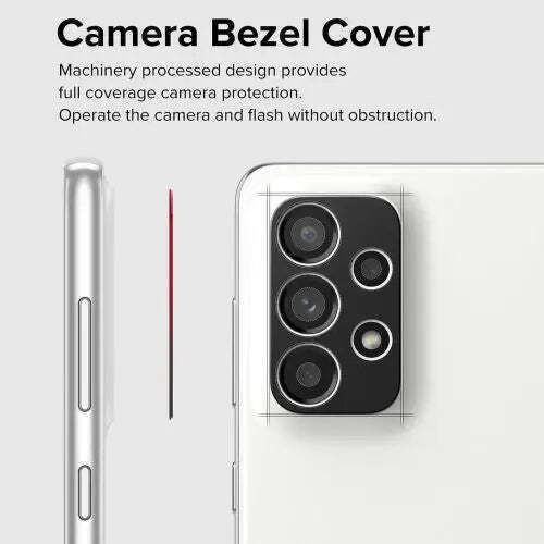 Ringke Styling Cover Προστασία Κάμερας Μεταλλικό Πλαίσιο Μαύρο για το / A53