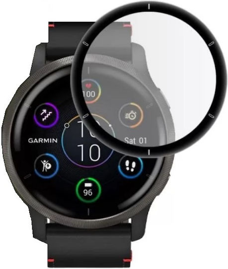 Hofi Hybrid 3D Full Tempered Glass για το Garmin Venu 2S 1τμχ 111388