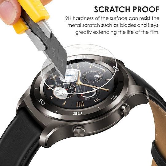 Hofi Glass Pro+ Gehärtetes Glas für das Huawei Watch GT 5 Pro 46 mm 2Stück