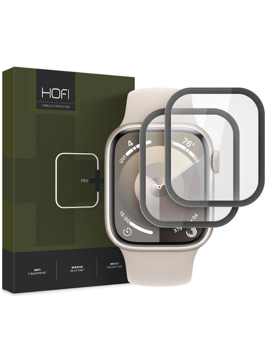 Hofi Hybrid Pro+ Screen Protector για το Apple Watch 7 / 8 / 9 (45 MM) [2 Pack] 2τμχ