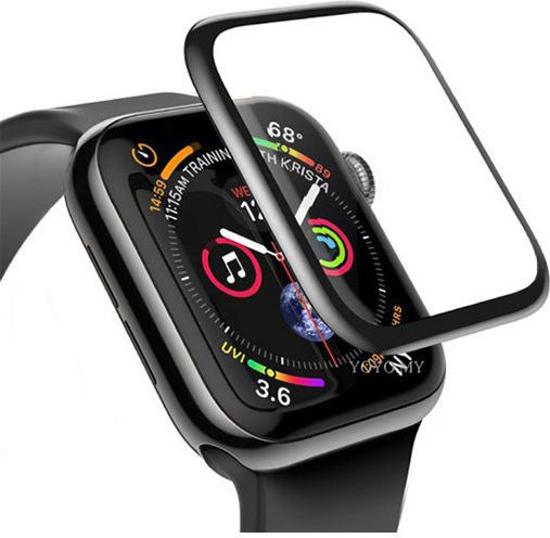 3d Full Glue 9h Full Face Tempered Glass pentru Apple Watch 45mm 1buc