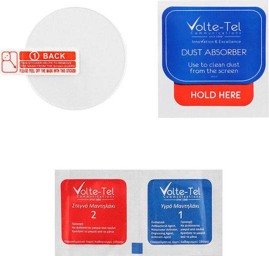 Volte-Tel 2.5d Full Glue Full Tempered Glass pentru Huawei Watch GT 3 Pro 46mm - Ceas Huawei GT 3 Pro 46mm 1buc