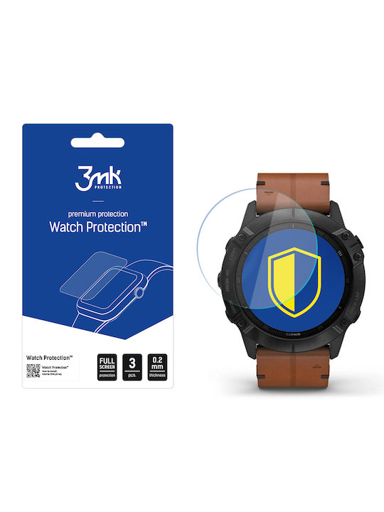 3MK Flexible 7H Tempered Glass for the Garmin Fenix 6X/6X Pro