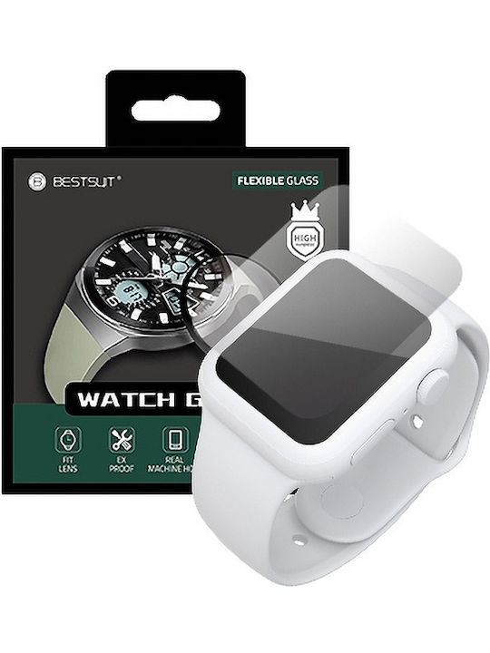 Bestsuit Hybrid Full Face Tempered Glass for the Galaxy Watch 3 41mm 1pcs