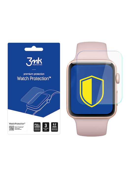 3MK Watch Arc Tempered Glass for the Apple Watch 42mm 3pcs