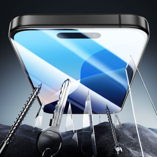 ESR Armorite Tempered Glass Negru (iPhone 15 Plus / 16 Plus)