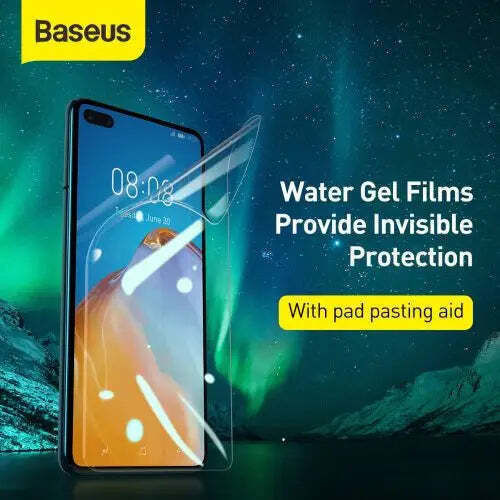 Baseus Water Gel Protector 0.15mm Tempered Glass 2pcs (Huawei P40) SGHWP40-SA02
