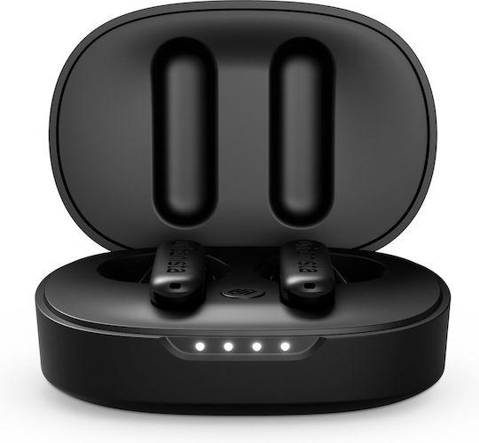 Urbanista Copenhagen 2 Earbud Bluetooth Handsfree Ακουστικά με Αντοχή στον Ιδρώτα και Θήκη Φόρτισης Midnight Black