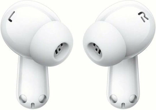 Oppo Enco Air4 Pro In-ear Bluetooth Handsfree Ακουστικά με Αντοχή στον Ιδρώτα και Θήκη Φόρτισης Moonlight White