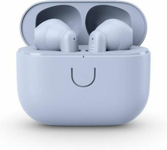 Urbanears Boo Earbud Bluetooth Handsfree Ακουστικά με Θήκη Φόρτισης Slightly Blue