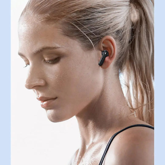 Baseus Bowie E16 In-ear Bluetooth Handsfree Earphones with Sweat Resistance and Charging Case Black