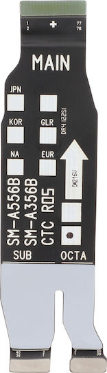 Samsung Main Flex Cable in Black color for Galaxy A55