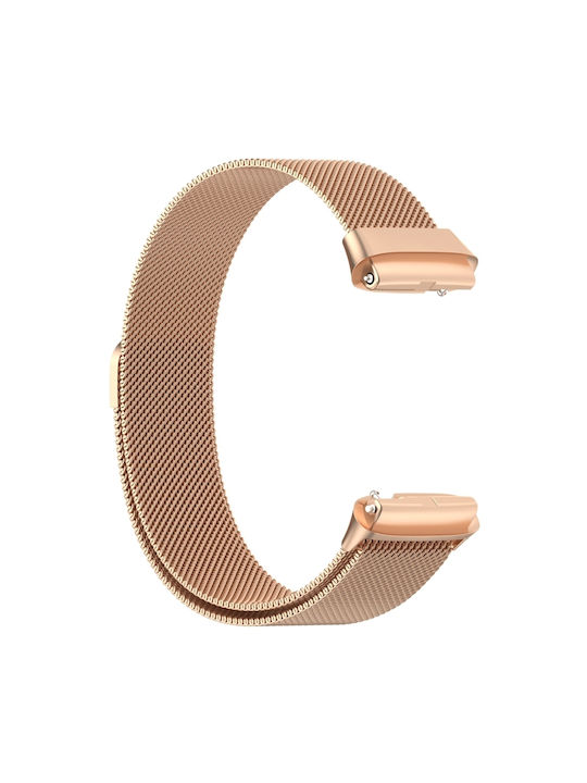Λουράκι Ανοξείδωτο Ατσάλι Ροζ Χρυσό (Redmi Watch 3 Active)