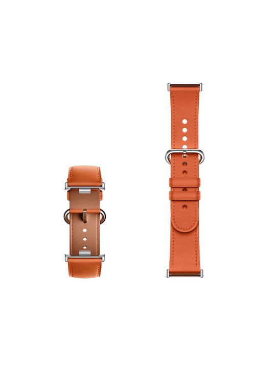 Xiaomi Leather Q-release Strap Orange 2ετη Εγγυηση