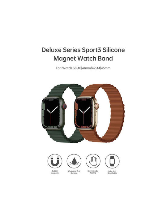 Devia Sport3 Strap Silicone Navy Blue (Apple Watch 38/40/41/42mm)