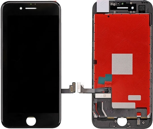 Екран ZY Premium със Сензорен Механизъм за iPhone 7 (Черен)