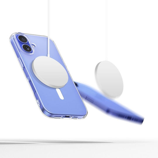 Tech-Protect Flexair Back Cover Silicone Transparent (iPhone 16)