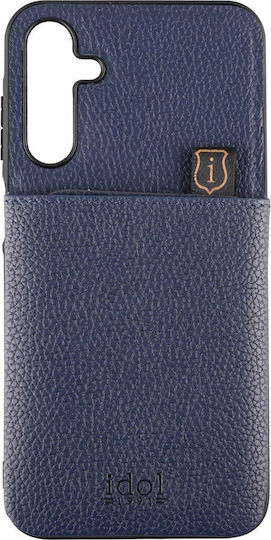 Idol 1991 Anti-rfid Wallet Piele Albastru (Galaxy A16)